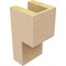 Ekena Millwork 4"W x 4"D x 8"H Wide Chapel Hill Rough Cedar Woodgrain TimberThane Corbel, Primed Tan CORUR04X04X08CHPRCPR - alternate 5